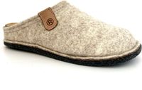 Rohde CALMYS N 15 damesklompen pantoffel vilt 6820 13 beige