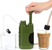 Merkloos / Sans marque Shenzhen Haorui Industrial Technology Co., Ltd. Waterzuiveringspomp - Waterfiltersysteem - Waterfilter - Overlevingsuitrusting - Noodpakket - Noodpakket voor Oorlog - Survival Kit - Noodpakket voor Thuis - Overleving Kit