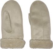 Only Nicki Faux Suède Wanten Dames Beige M/L