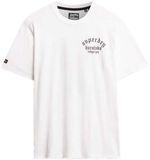Superdry - Wijdvallend Tattoo T-Shirt - Heren - T-shirts - Katoen - XXl