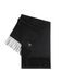 GOBI Cashmere Sjaal 'Unisex Cashmere Fringed Scarf' zwart
