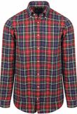Steppin' Out Overhemd Flanel Checks Rood - Maat XL - Heren - Casual Shirt