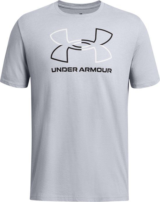Under Armour UA GL FOUNDATION UPDATE Short Sleeve Heren Sportshirt - Grijs - M
