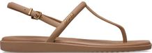 Crocs Miami Thong - Dames Flipflops - Lichte - El keer comfort - Milk Chocolate