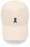 Armedangels Baseball Cap Yenaas One Size Havermelk-zwart Katoen Unisex