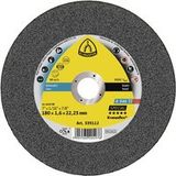 KLINGSPOR KLI-339112-25 339112 A 946 TZ doorslijpschijven 180 x 1,6 x 22,23 mm recht inhoud: 25 stuks
