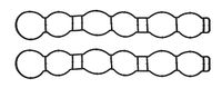 Gasket Icecat Gasket set, intake manifold