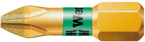 Wera Bit 851/1 BDC DIN 3126-C 1/4 gr.2/25 - 4013288033987