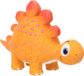 Flamingo Jouets Chien Jouets Oona Dinosaure Orange 6 x 17 x 12cm 1 pièce