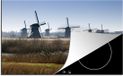 Merkloos KitchenYeah® Inductie beschermer 77x51 cm - Molens van Kinderdijk - Inductie beschermer voor kookplaat