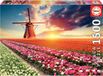 Educa Puzzle 1500 Tulipes Paysage