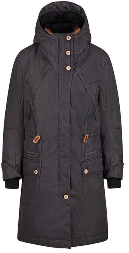 Brandit Mayleene Parka Dames Parka - zwart - S