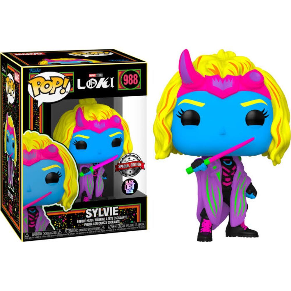 Marvel - Loki - Sylvie - Black Light Exclusive POP Figure