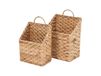 Dixie Set de paniers muraux Lily, 2 pièces Naturel