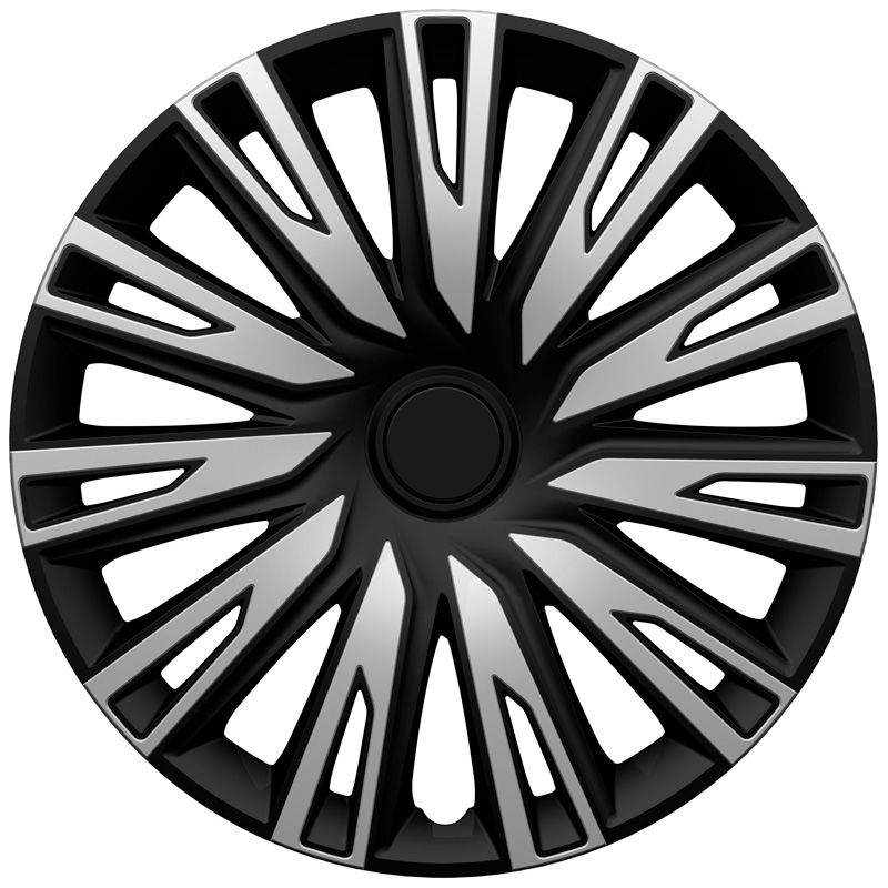 4-Delige set Copra 15-inch zilver/zwart