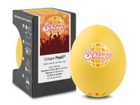 Brainstream Schlager PiepEi - zingende eierwekker om mee te koken - eierkoker voor 3 hardheden - jaren 80 slager Best of - grappig koken - muziekegtimer - Brainstream