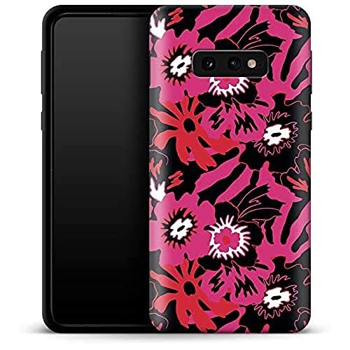 caseable caseable Samsung Galaxy S10e telefoonhoes - Premium beschermhoes met schokabsorberende binnenlaag & krasbestendig oppervlak - kleurrijk design & rondom print - Flower Works - bloemen bloemen bloemen