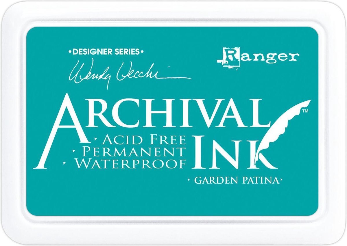 RANGER INDUSTRIES Archival Stempelkussen - Ink Pad - Garden patina