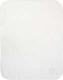 Lorelli Fleece White Star Wiegdeken 75x100cm