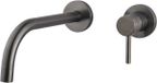 Wiesbaden Caral Slim Afbouwdeel Wastafelkraan Coldstart - Gunmetal