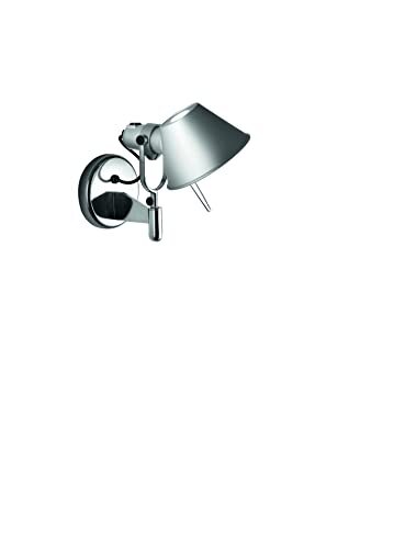 Artemide - Tolomeo Verstelbare wandlamp met schakelaar - Hoogwaardige wandlamp met draai- en draaibare spot van aluminium - Made in Italy