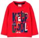 Boboli T-shirt à manches longues rouge 2 ans garçon