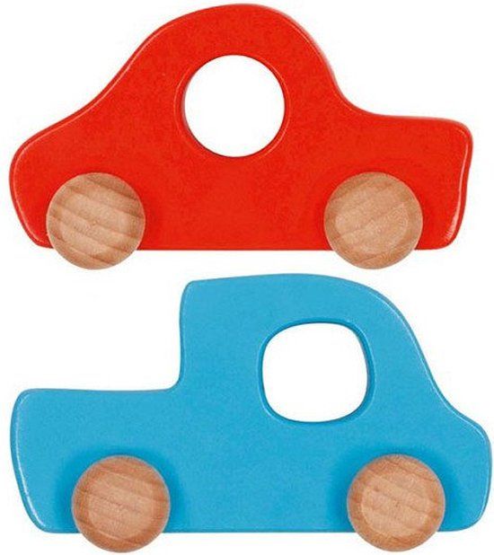 Goki Speelkleed Verkeerswegen met 2 Auto's - 30dlg.