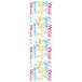 vidaXL Doucherolgordijn - 60x240 cm - Ornament design