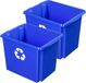 Sunware opslagbox NESTA - 2x - kunststof - 45 liter - blauw