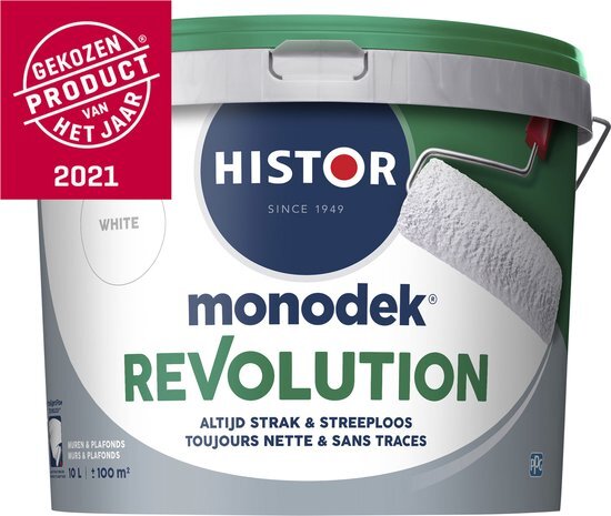Histor Monodek Revolution wit 10 liter