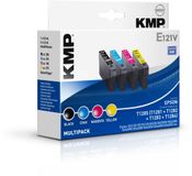 KMP E121V Cartouche d'encre Pack multi-couleurs Noir, Cyan, Magenta, Jaune