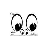 Quattroerre 660 Sticker Racing Look, 10 x 12 cm