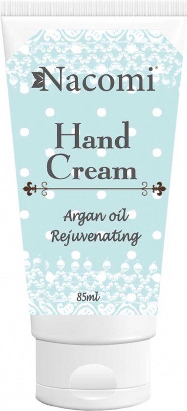 Nacomi Handcrème Arganolie Verjongende 85ml - Unisex - Fris