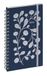 Exacompta - 1608052E zakagenda Espace 16S, spiraalbinding, plantaardig, 9 x 16 cm, januari tot december 2024, blauw