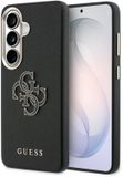 Guess telefoonhoesje voor Galaxy S26 - Grained Design - Zwart
