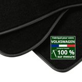 DBS 1763952 automatten, op maat, 3-delig, antislip, hoogwaardig naaldvilt, 1000 g/m², velours productie, assortiment Luxe