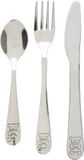 Excellent Houseware Koopman International Kinderbestekset beer RVS - 3 Delig