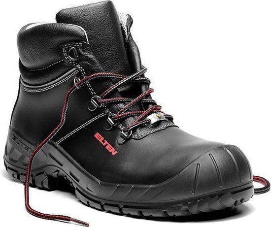 Elten Laurenzo PU Mid ESD S3 Veiligheidsschoenen - Zwart - Maat 42