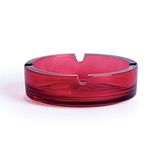 Excelsa Ronde Asbak 10,5 cm Glas Rood
