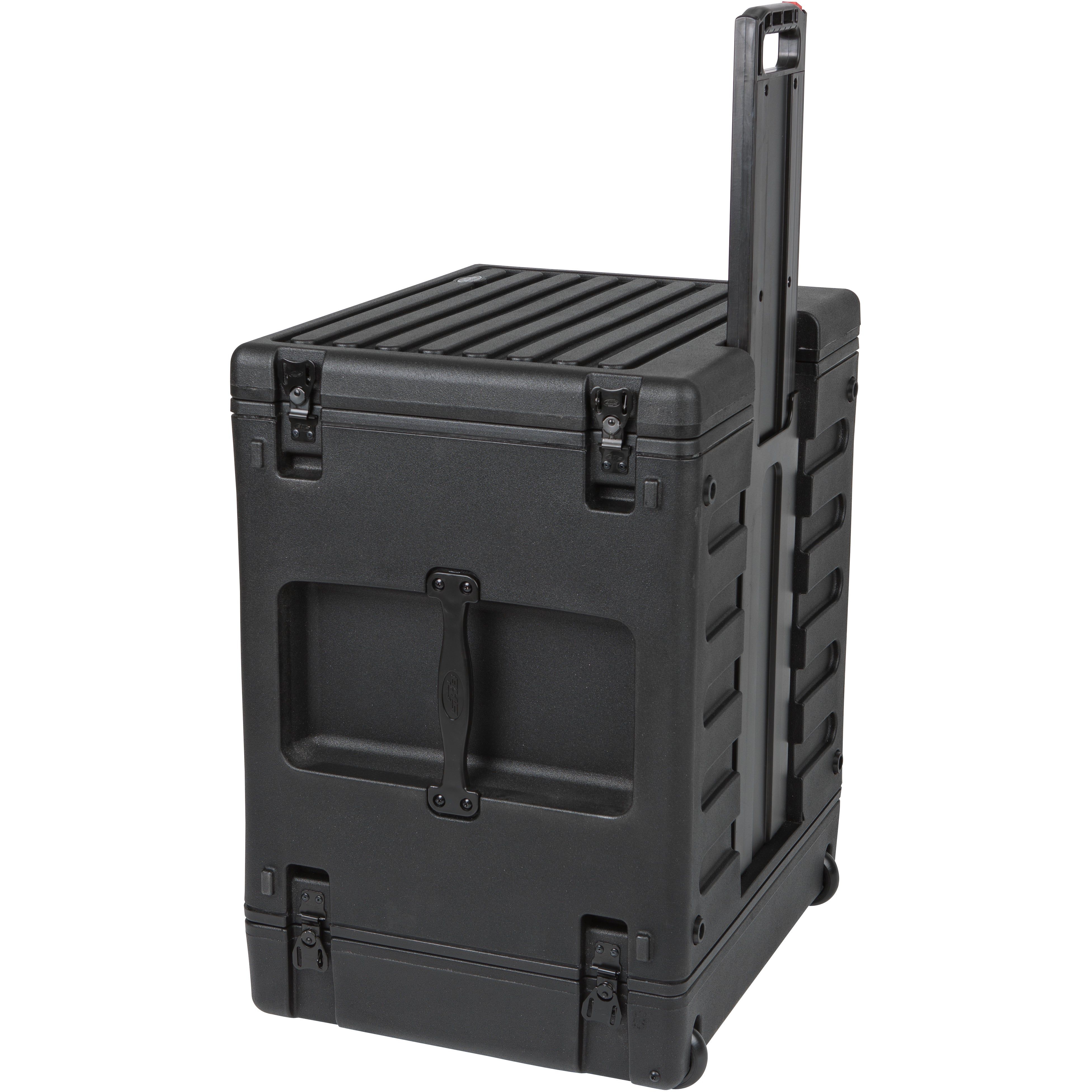 SKB 1SKB-R8UW 8U Rolling Roto Rack - 19 inch flightcase trolley - 8U