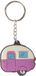 Puckator Caravan PVC Sleutellabel Sleutelhanger 5cm