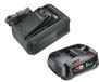 GARDENA Startkit P4A QC AL18V-44 + 1x 2,5Ah, accu en oplader