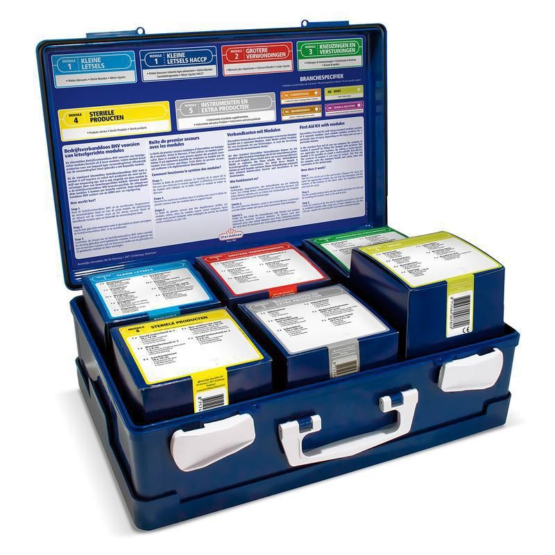 Utermohlen Bedrijfsverbanddoos BHV Letselgericht Ingedeeld