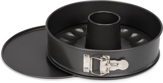 Patisse Springvorm met tulbandinzet - 26 cm - Antraciet