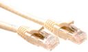 ACT IK8401 U/UTP CAT6 Patchkabel Ivoor -1 meter