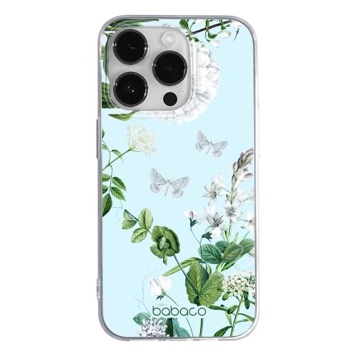 ERT GROUP mobiele telefoonhoesje voor Apple iPhone 14 PRO MAX - Babaco Flowers 030 - TPU
