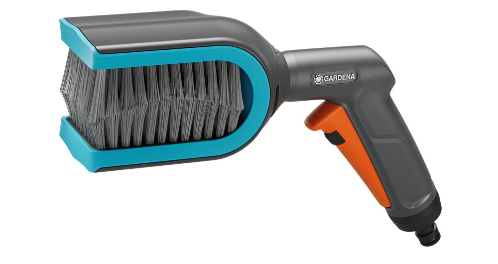 Gardena 18850-20 Garden Water Spray Nozzle - Black, Green, Grey, Orange