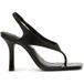 Steve Madden Improv Sandales Cuir Noir Taille : 42