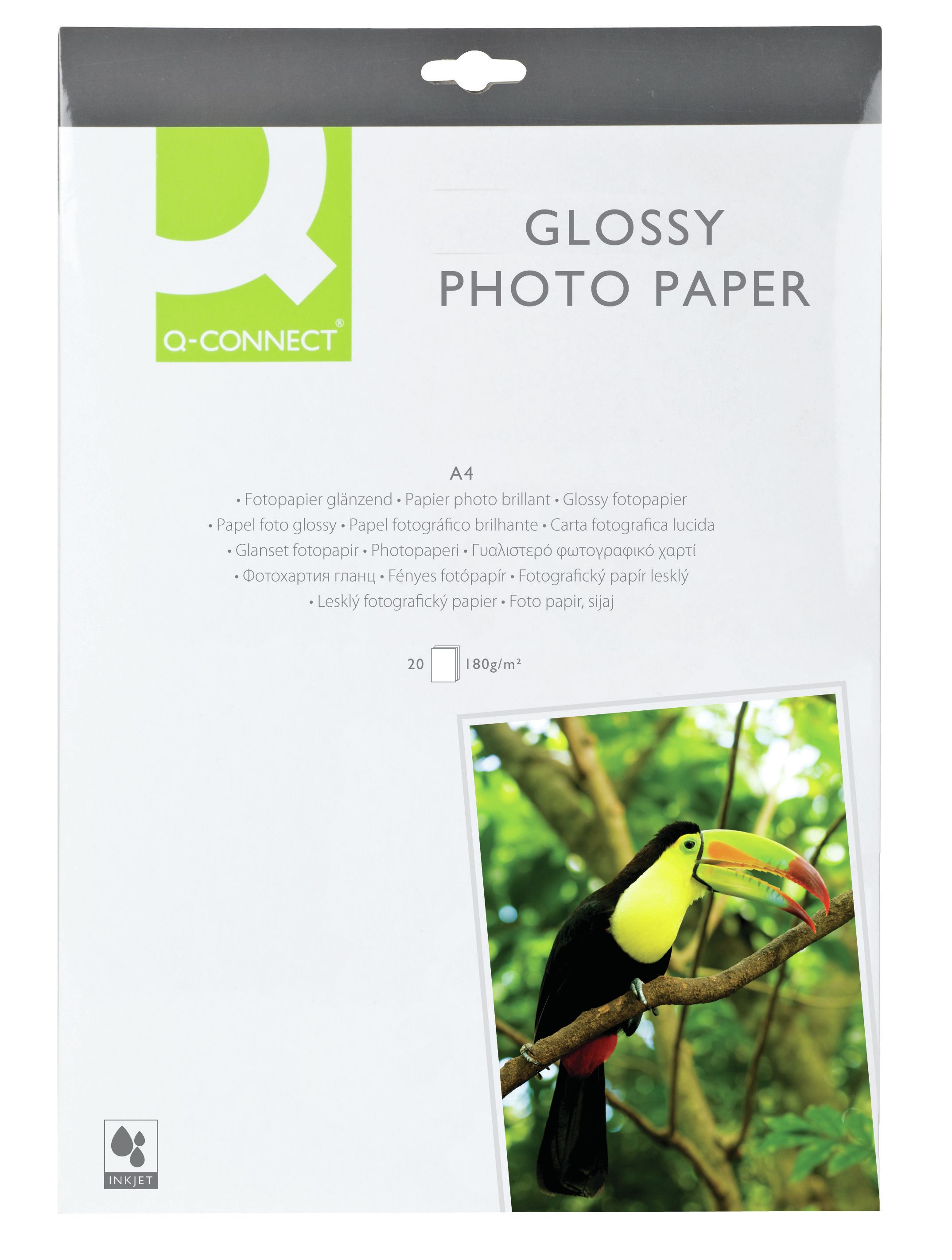 Q-CONNECT Fotopapier A4 180g - 20 vel