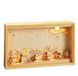 Hellum Led-binnenverlichting, hout, naturel, 34,5 x 7 x 21,5 cm